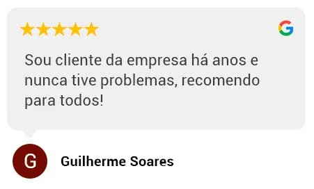 Depoimento de cliente publicado pela OnClean